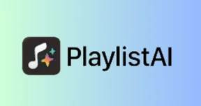 Playlist AI interface screenshot